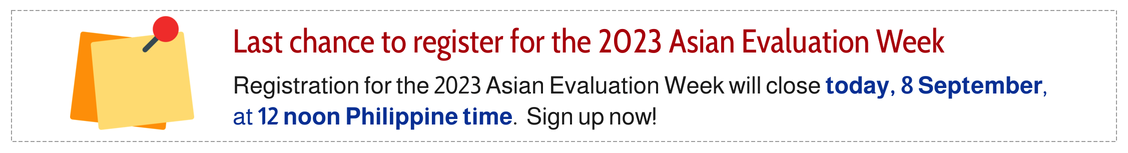 2023 AEW Registration Deadline